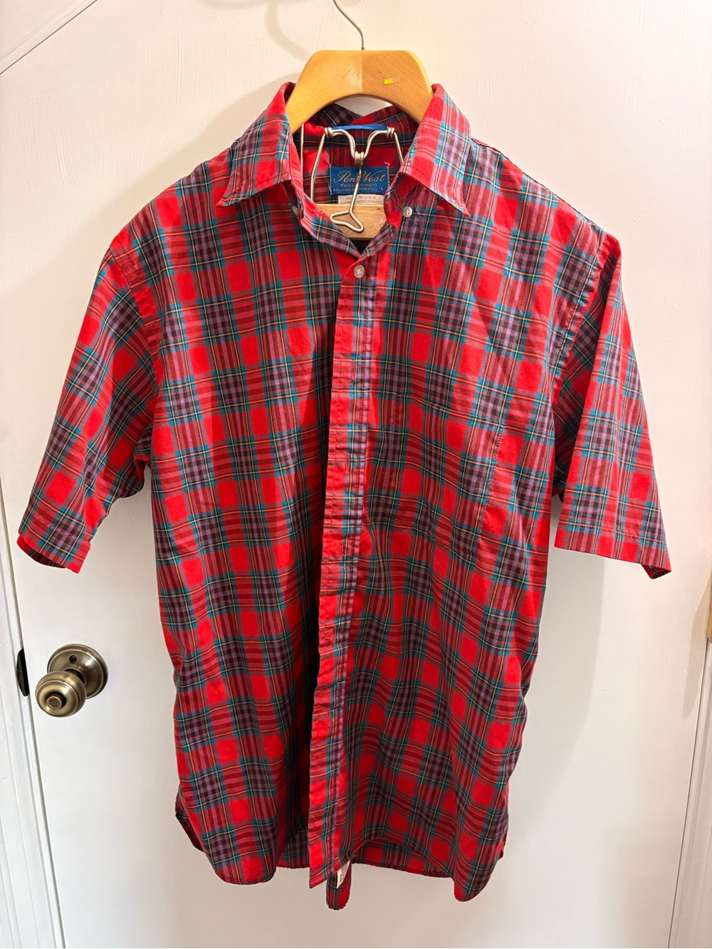 70s 80s VTG Pendleton Pen West Button Down